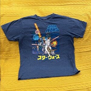Star Wars Kids Navy Graphic Tee